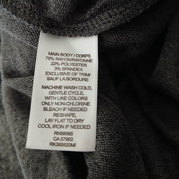NWOT Abound Sweater Dress S Super Soft Gray Flared Sleeve Shift Oversized - Picture 9 of 9